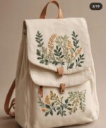 college| uni handmade bag.