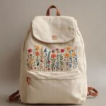 college| uni handmade bag.