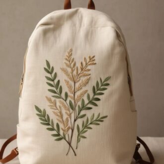 college| uni handmade bag.