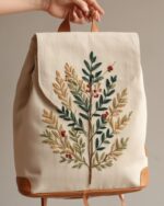 college| uni handmade bag.